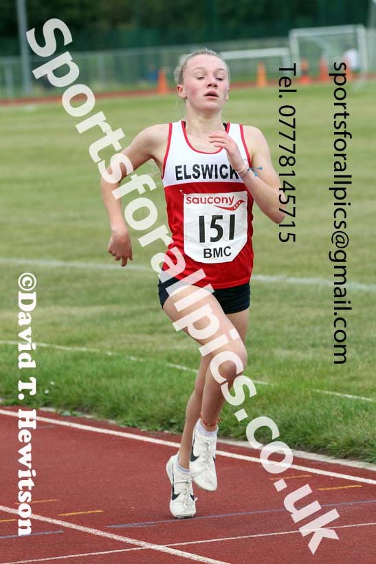 BMC 800 metes, Chester le Street, August 9th. Photo: David T. Hewitson/Sports for All Pics